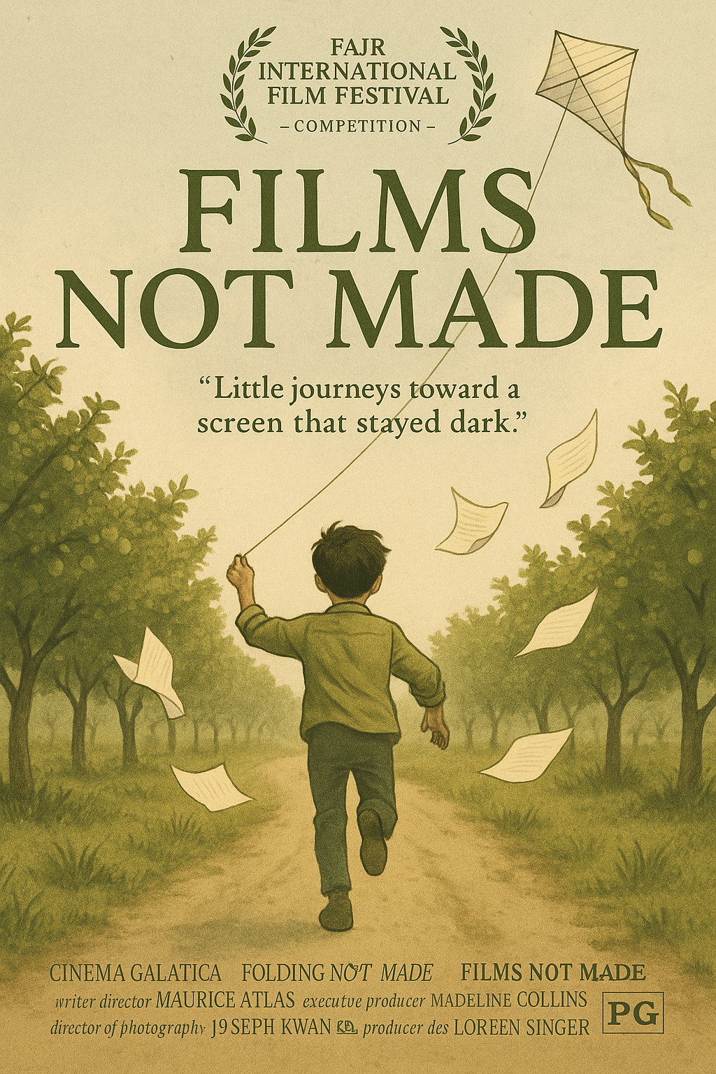 AI-generated movie poster